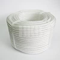 HKB ® Jumbo-Shop 20089 - Cuerda de polipropileno (20 m x 3 mm)- color blanco